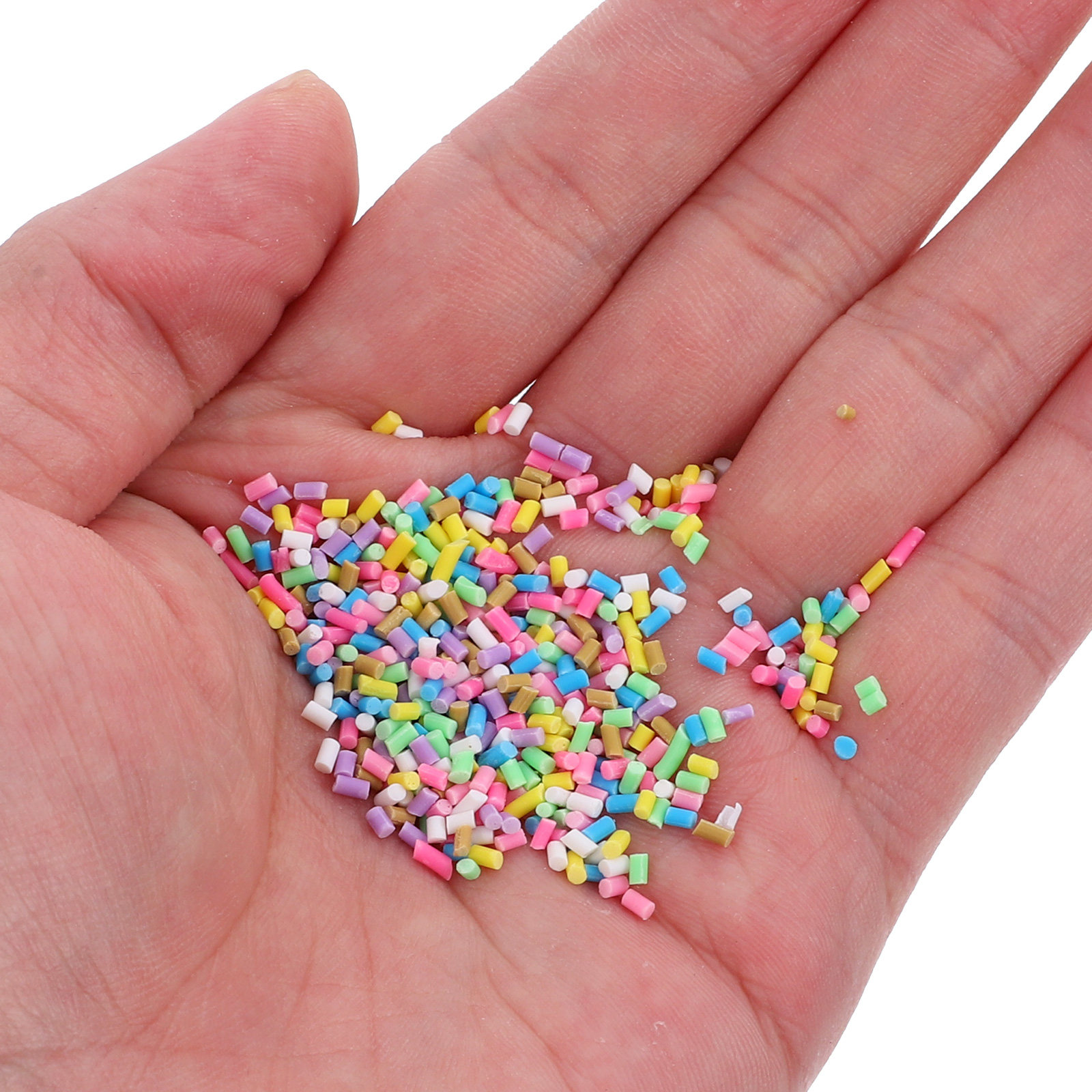 Craft Embellishments - 100pcs Hiasan Tanah Liat Polimer Aksesoris