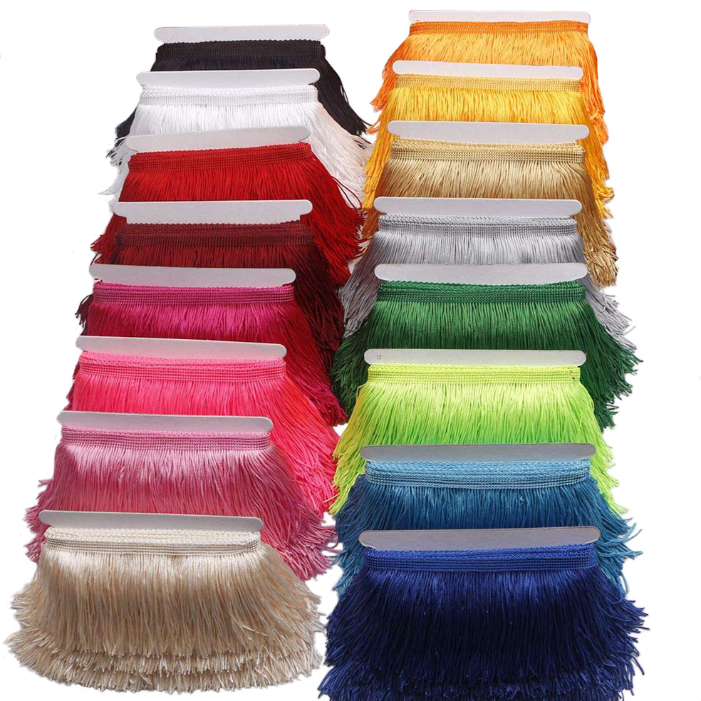 Fringe Ribbon Sewing - 10 Yards 15Cm Panjang Rumbai Hiasan
