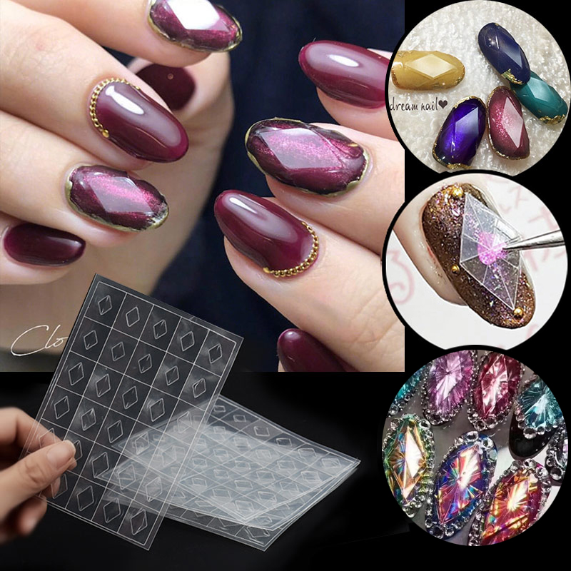 Glitter Vinyl Roll - 1 Lembar Panduan Stensil Batu Permata