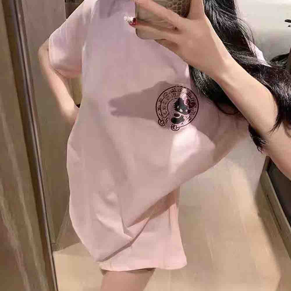 Embellish Knit - Kaos Wanita Motif Berlian Hello Kitty