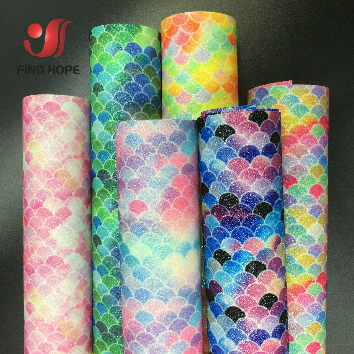 Glitter Vinyl Roll - Tas pita rambut DIY dekorasi pesta