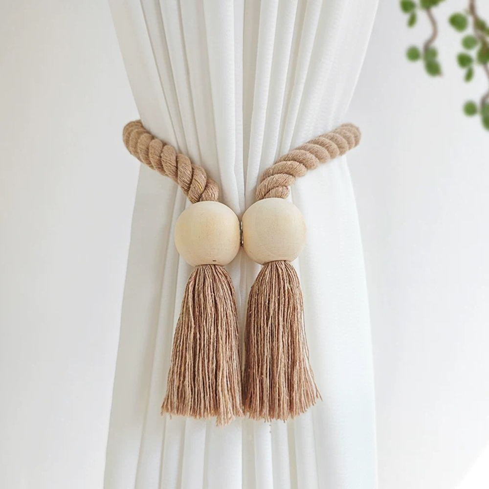 1 Buah Tali Tirai Manik-Manik  - Beaded Trim Fringe ulasan dan harga
