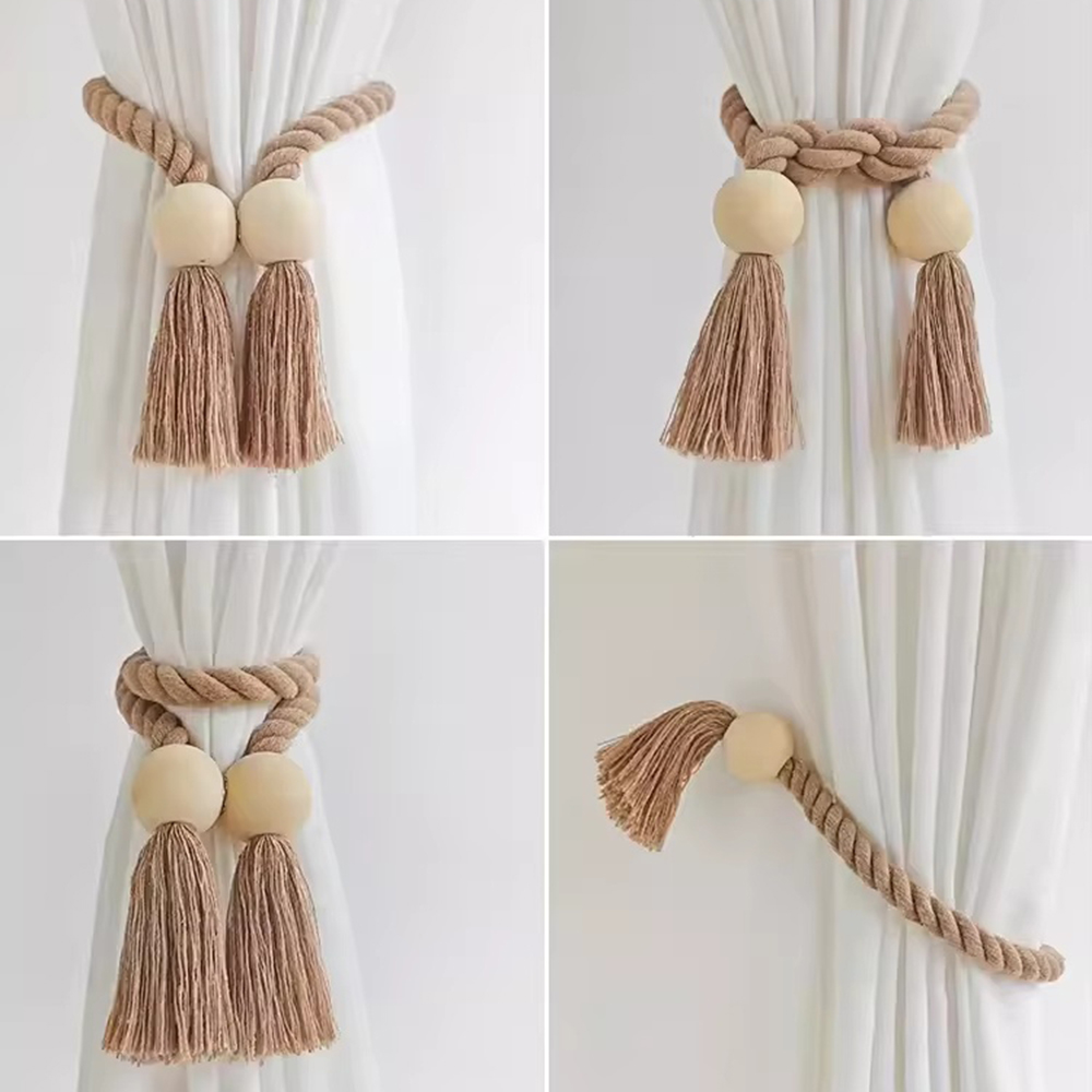 1 Buah Tali Tirai Manik-Manik  - Beaded Trim Fringe ulasan dan harga