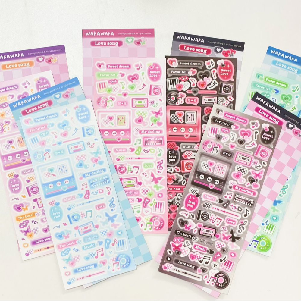 SCRAPBOOK stiker dekorasi Musi - Glitter Vinyl Roll ulasan dan harga