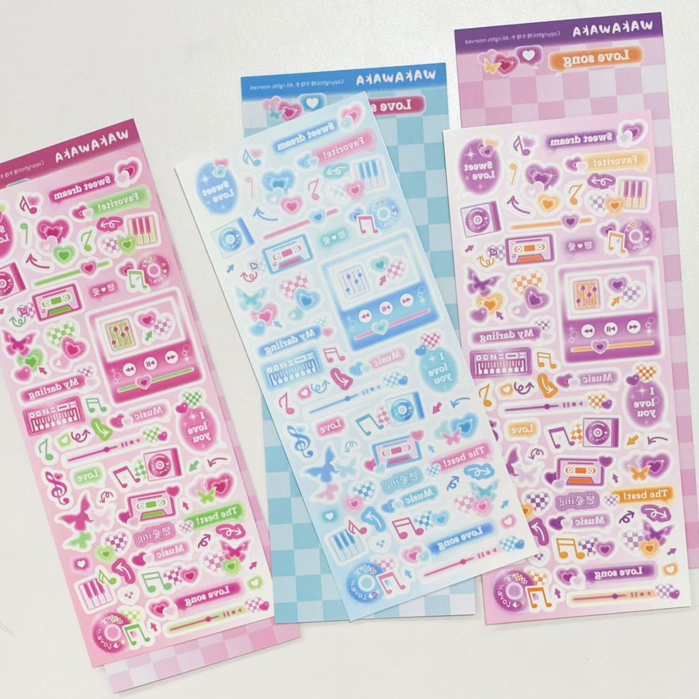 SCRAPBOOK stiker dekorasi Musi - Glitter Vinyl Roll ulasan dan harga