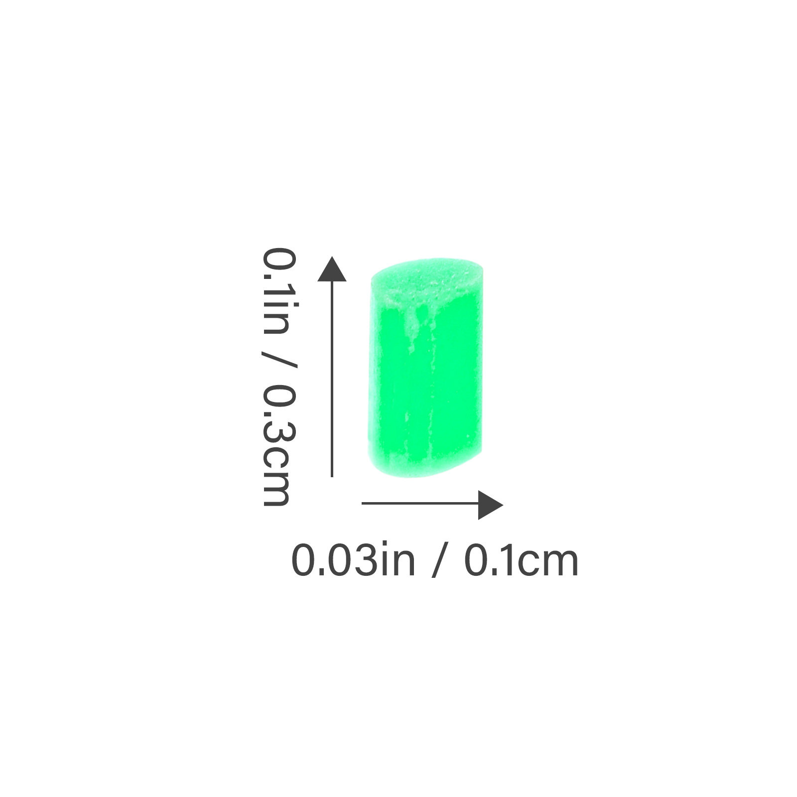 100pcs Hiasan Tanah Liat Polim - Craft Embellishments ulasan dan harga