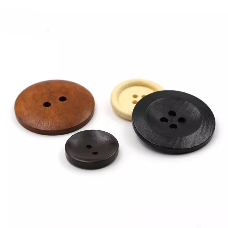 10 buah 18mm kancing kayu bula - Embellishments For Scrapbooking ulasan dan harga