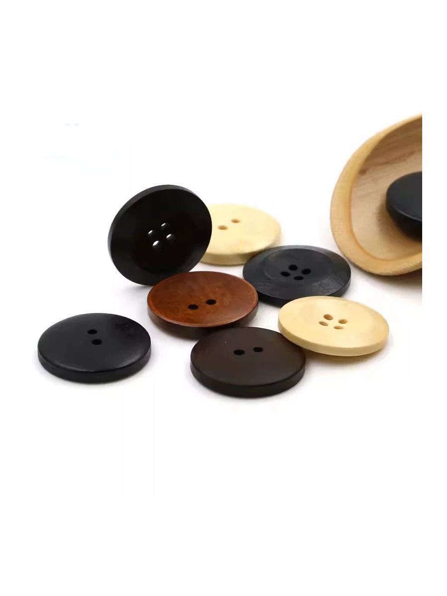 10 buah 18mm kancing kayu bula - Embellishments For Scrapbooking ulasan dan harga