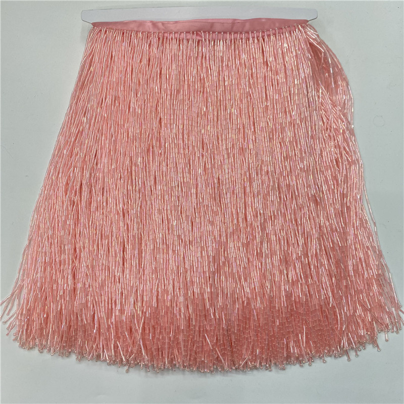 2Metro/Lot 30Cm Lebar Kualitas - Beaded Trim Fringe ulasan dan harga