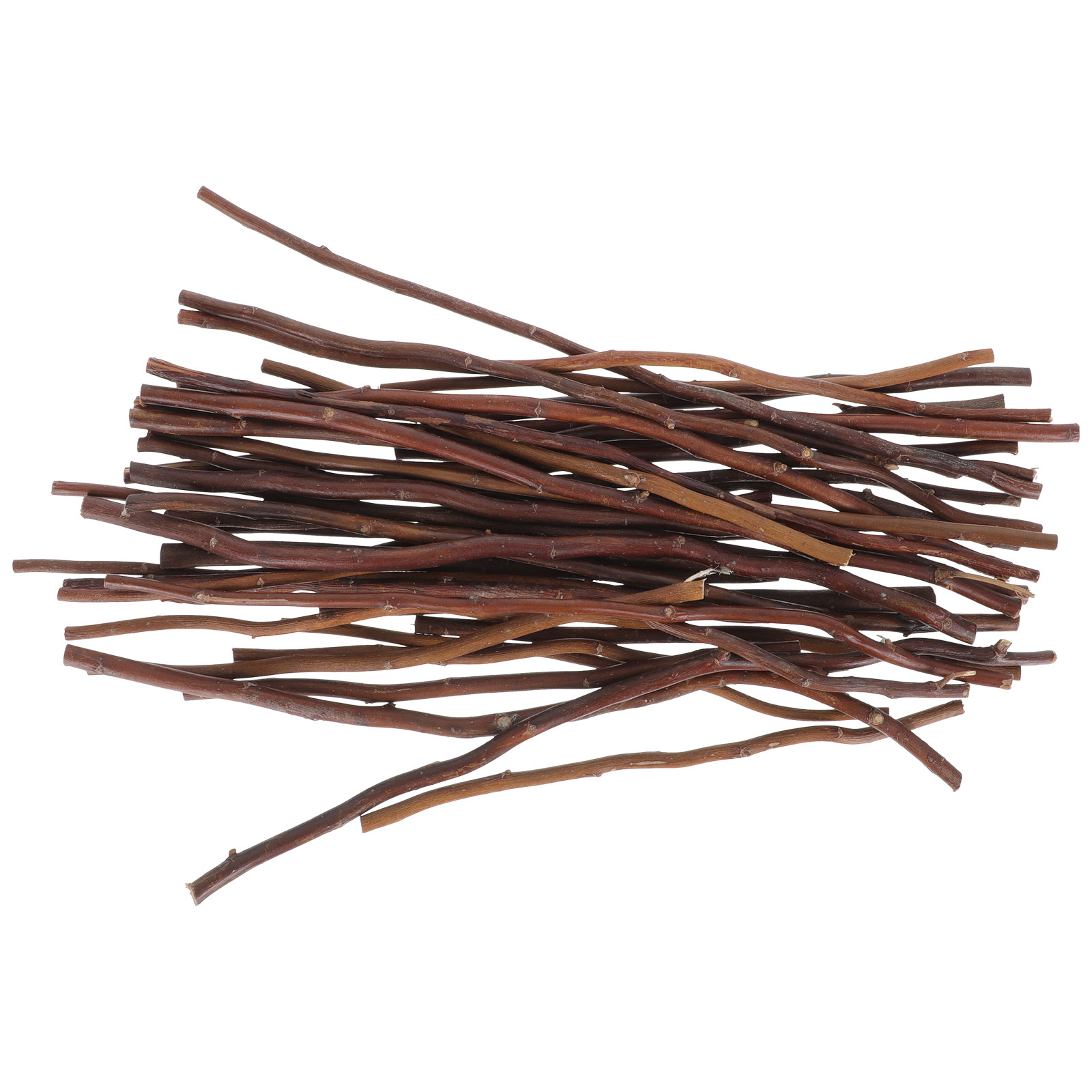 40 Buah Batang Kayu Mentah Tan - Craft Embellishments ulasan dan harga