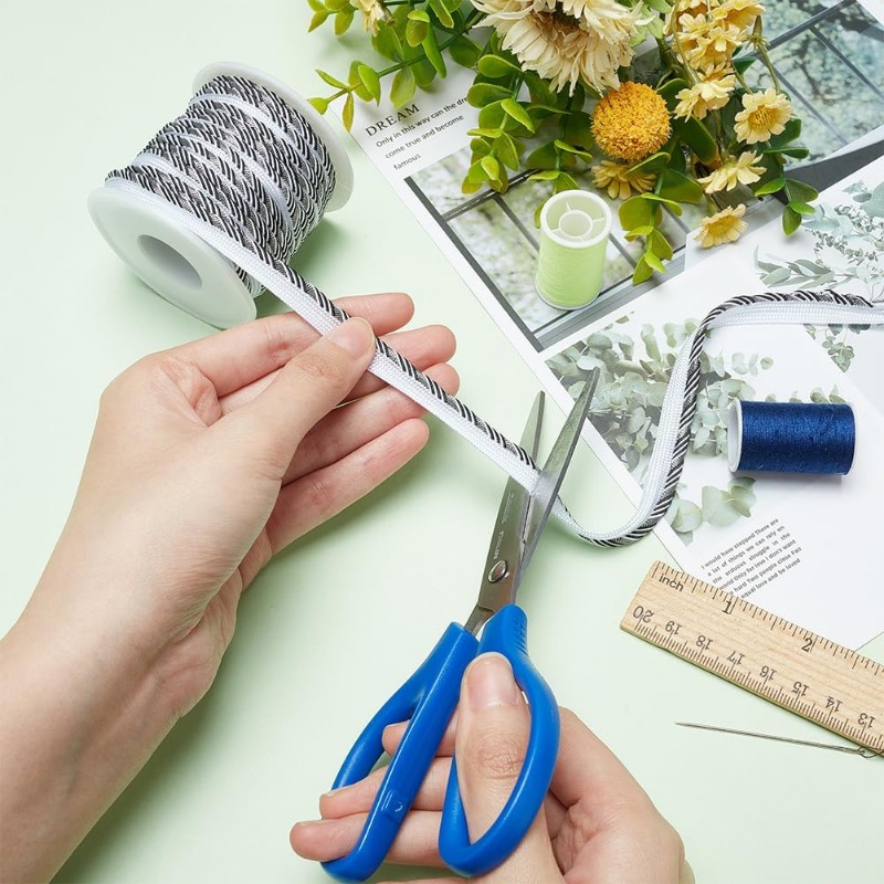 10 Yard kabel bibir putar hita - Cord Trim Twisted ulasan dan harga