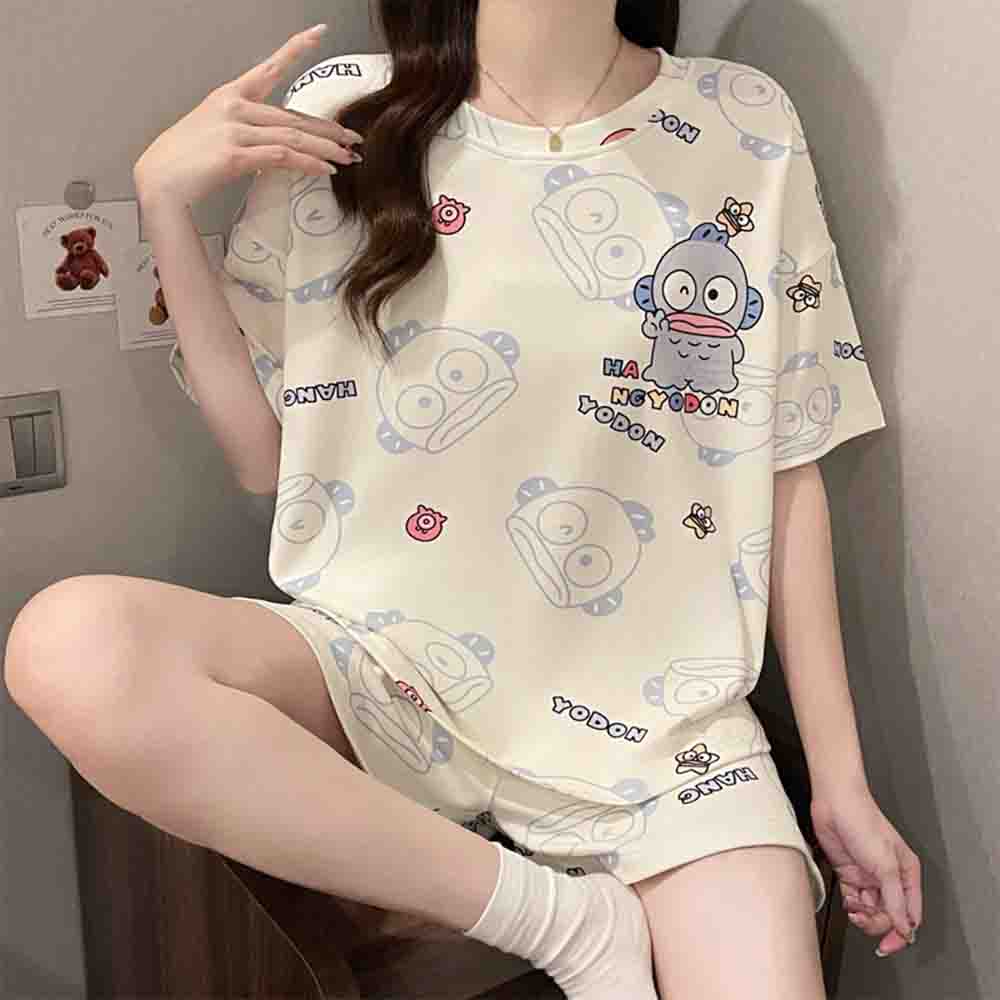 Sanrio Hangyodon Set Piyama Ka - Embellish Knit ulasan dan harga