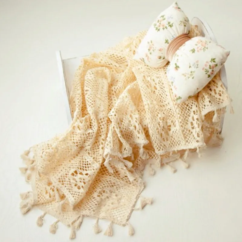 Matras fotografi baru lahir, a - Tassel Fringe Trim ulasan dan harga