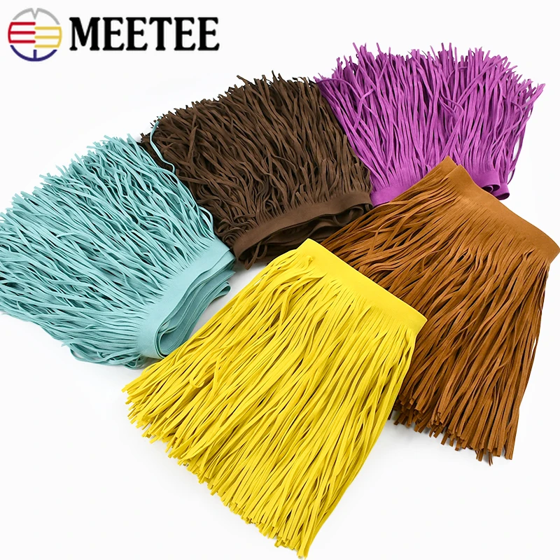 2-5M 15cm Rumbai Suede Pita Re - Fringe Ribbon Sewing ulasan dan harga