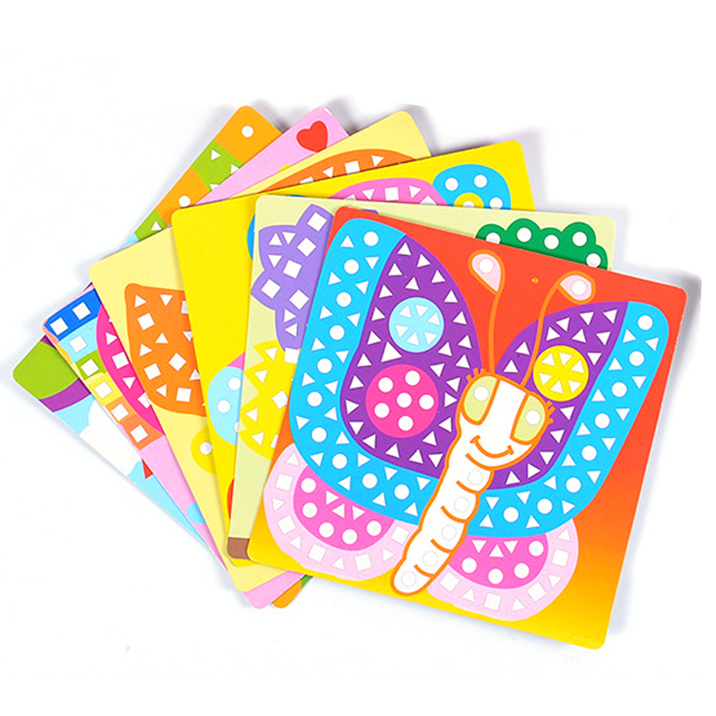 Lembaran Mosaik Busa 3D – Stik - Embellishments For Scrapbooking ulasan dan harga
