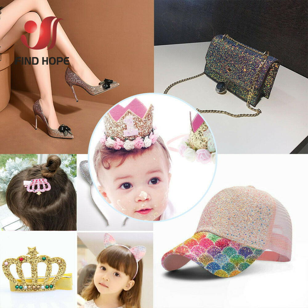 Tas pita rambut DIY dekorasi p - Glitter Vinyl Roll ulasan dan harga