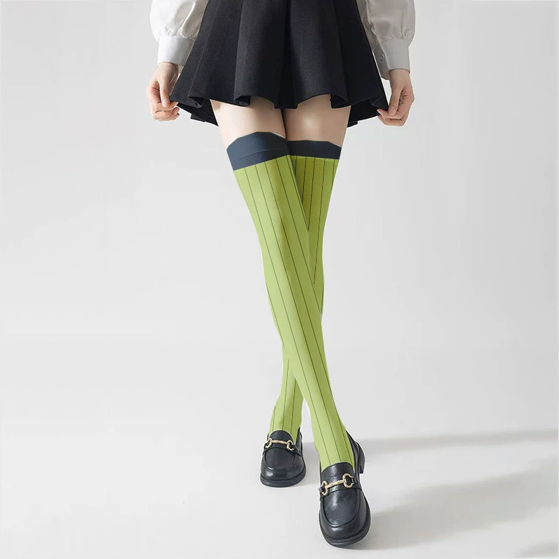 Stoking JK Gaya Cosplay Anime  - Embellish Knit ulasan dan harga