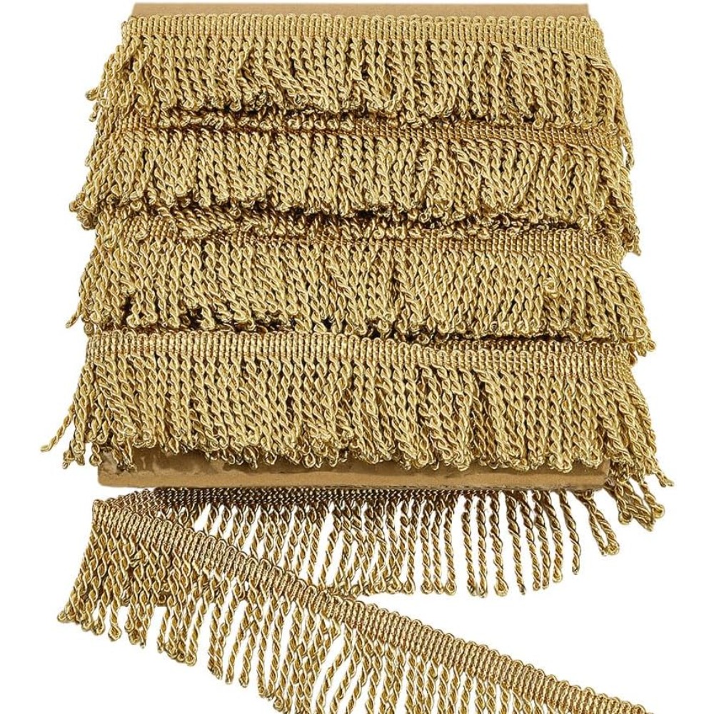 Rumbai Rantai Bordir 12 Yard x - Tassel Fringe Trim ulasan dan harga