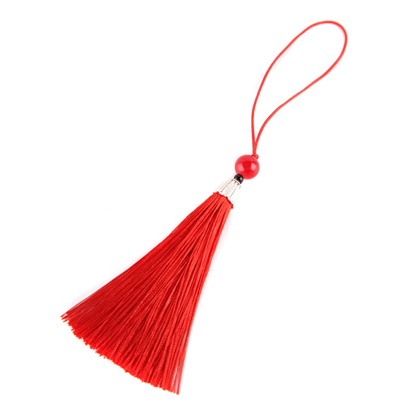 5/10/20 Buah Rumbai Lembut Hal - Beaded Trim Fringe ulasan dan harga