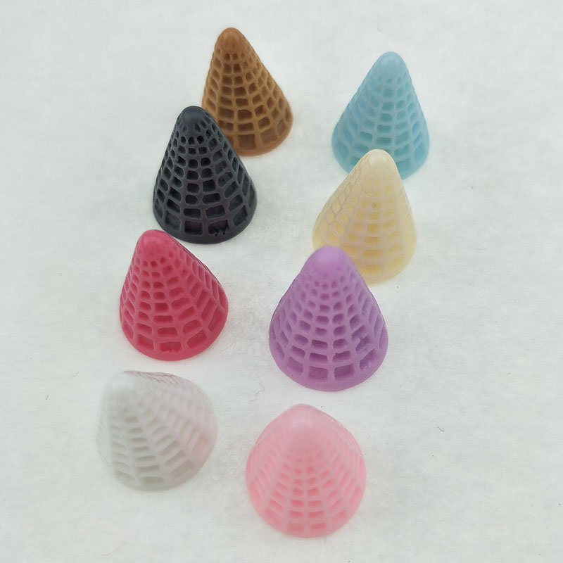 40 Buah/Lot 1.5*2Cm Resin Kera - Embellishment Glue Craft ulasan dan harga
