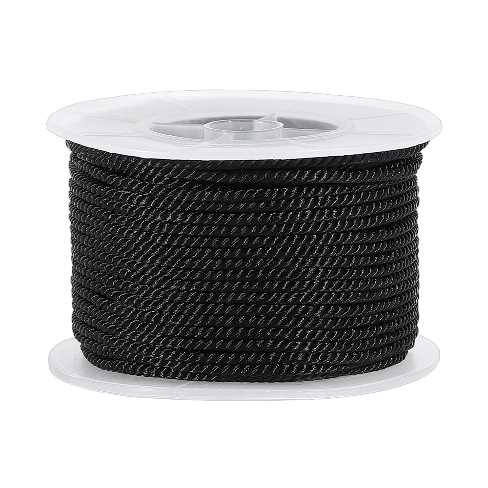 27,34 Yard Tali Hitam Terpunti - Cord Trim Twisted ulasan dan harga