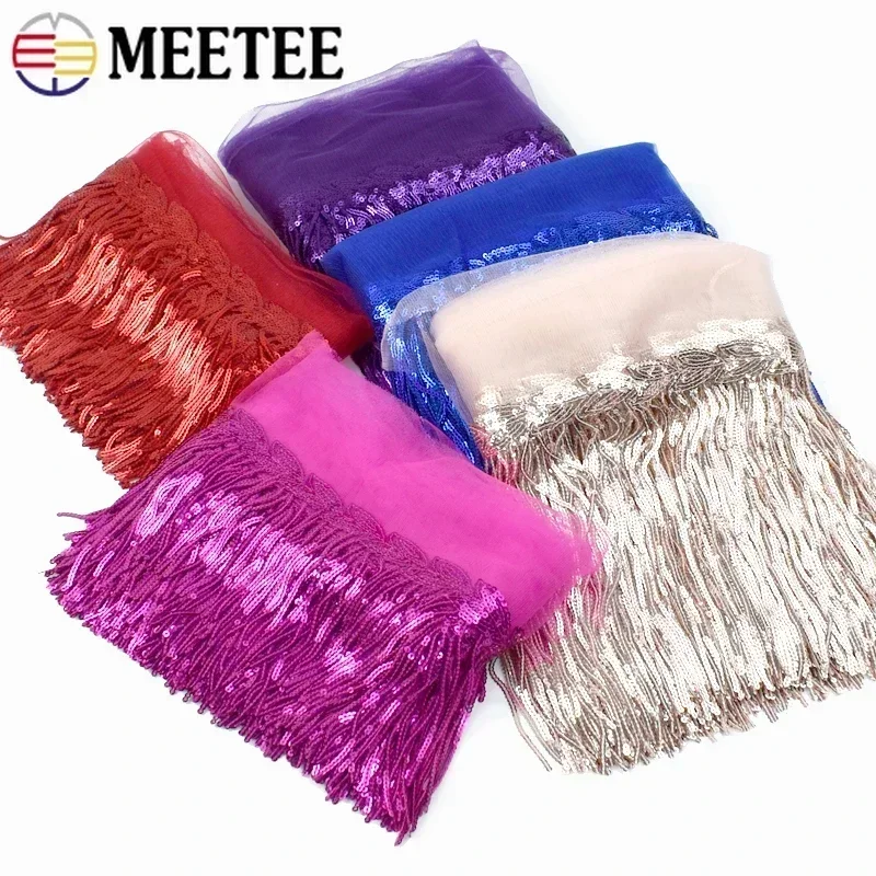 2/5/10yard payet bordir rumbai - Beaded Trim Fringe ulasan dan harga