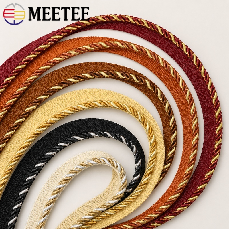 2/5/10/12M Meetee Tali Kepang  - Cord Trim Twisted ulasan dan harga