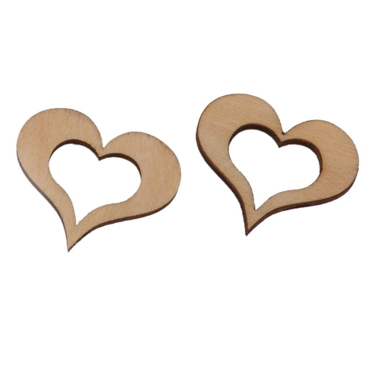 50 Buah Cakram Kayu Bentuk Hat - Embellishments For Scrapbooking ulasan dan harga
