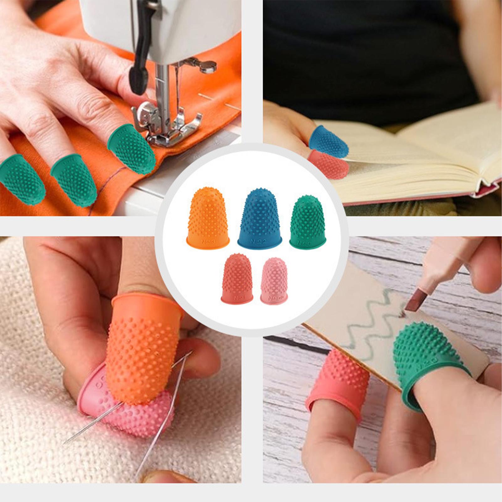 Pelindung Jari Karet Dapat Dig - Embroidery Craft ulasan dan harga