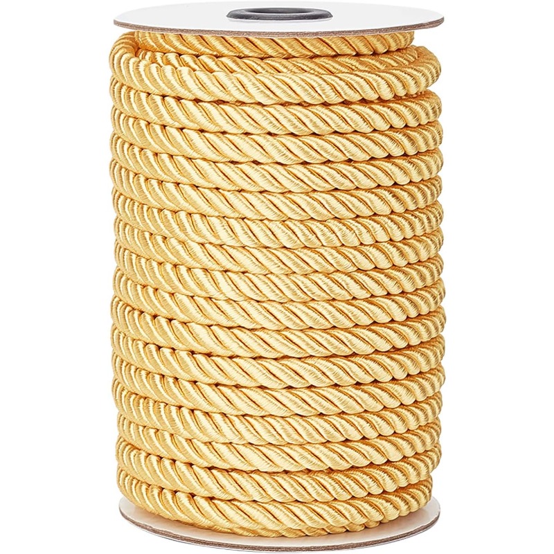 1 gulungan 8mm 20 yard kabel u - Cord Trim Twisted ulasan dan harga