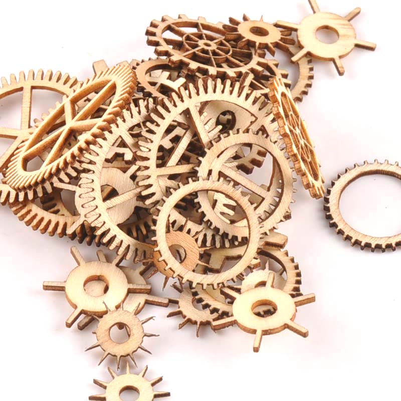 20-40Mm 36Pcs Kayu Yang Belum  - Craft Embellishments ulasan dan harga