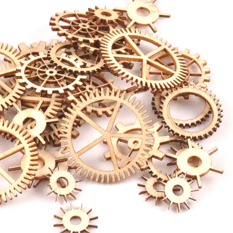 20-40Mm 36Pcs Kayu Yang Belum  - Craft Embellishments ulasan dan harga