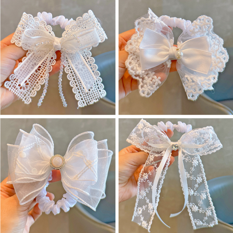 Ikat Rambut Elastis Pita Renda - Tassel Fringe Trim ulasan dan harga