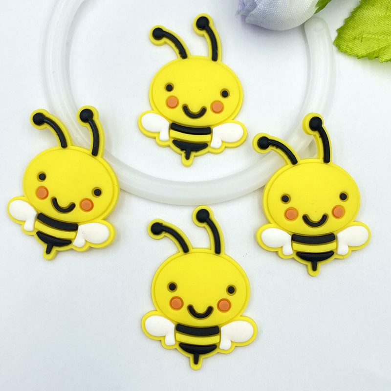 10/20/30 Buah Lucu PVC Lebah F - Embellishment Glue Craft ulasan dan harga