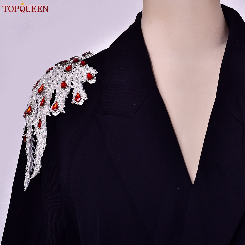 TOPQUEEN Applique Rumbai Manik - Sew On Rhinestone ulasan dan harga