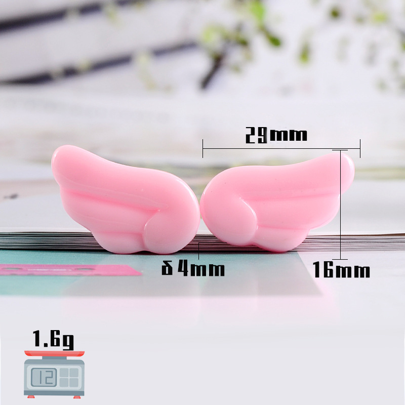 10PCS Kawaii Lucu Sayap Malaik - Craft Embellishments ulasan dan harga