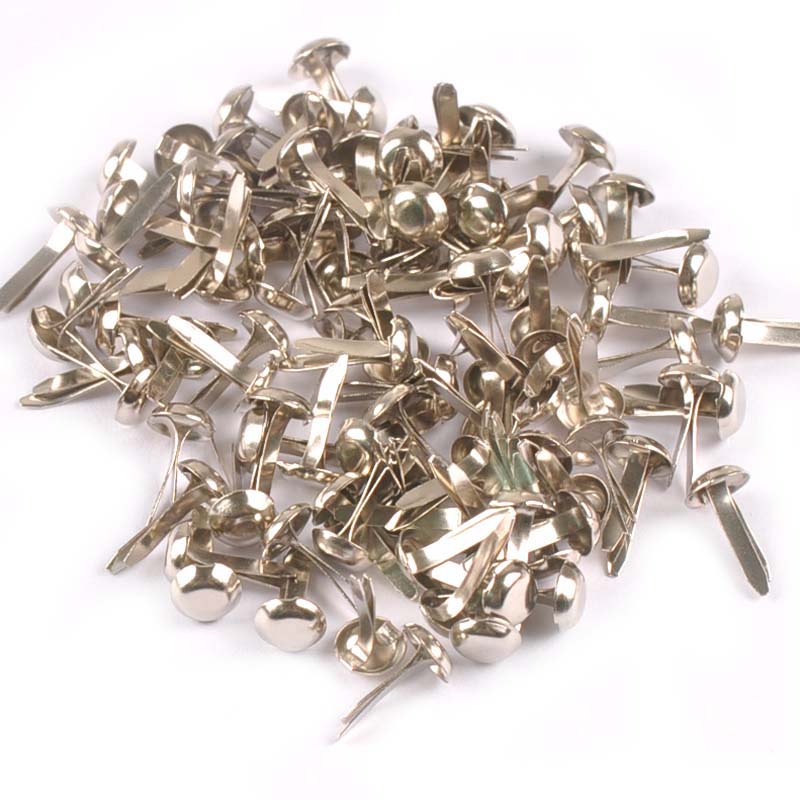 100 Buah Hiasan Bulat Campuran - Embellishments For Scrapbooking ulasan dan harga