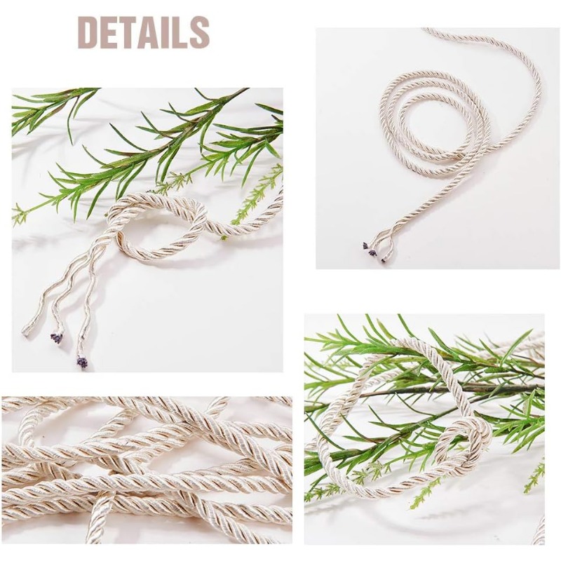 Sekitar 50 kaki kerajinan tali - Cord Trim Twisted ulasan dan harga