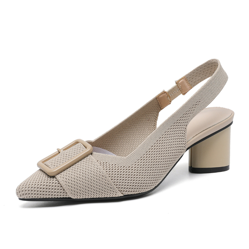 Sandal Rajut Wanita Berujung R - Embellish Knit ulasan dan harga