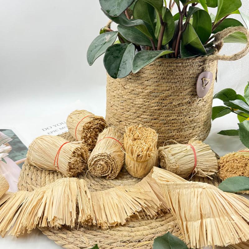 Rumbai Jute 1M Baru, Hiasan Ru - Tassel Fringe Trim ulasan dan harga